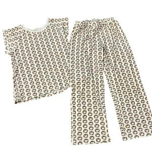 Lila & Hayes Maverick Pant Set Girl’s Size 4 Pumpkin Wreaths Fall Pima Cotton